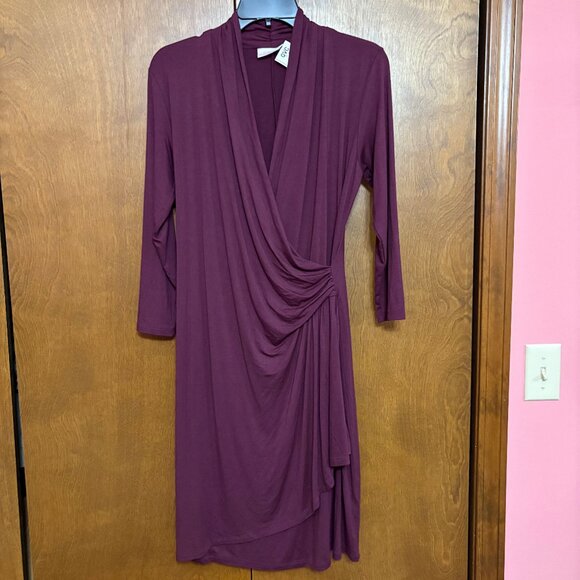 Belle by Kim Gravel Every Occasion Perfect Wrap Dress  -  Size: XXS  -  NWT - Picture 1 of 13